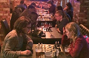 Photo of chess played at Manchester Social Chess